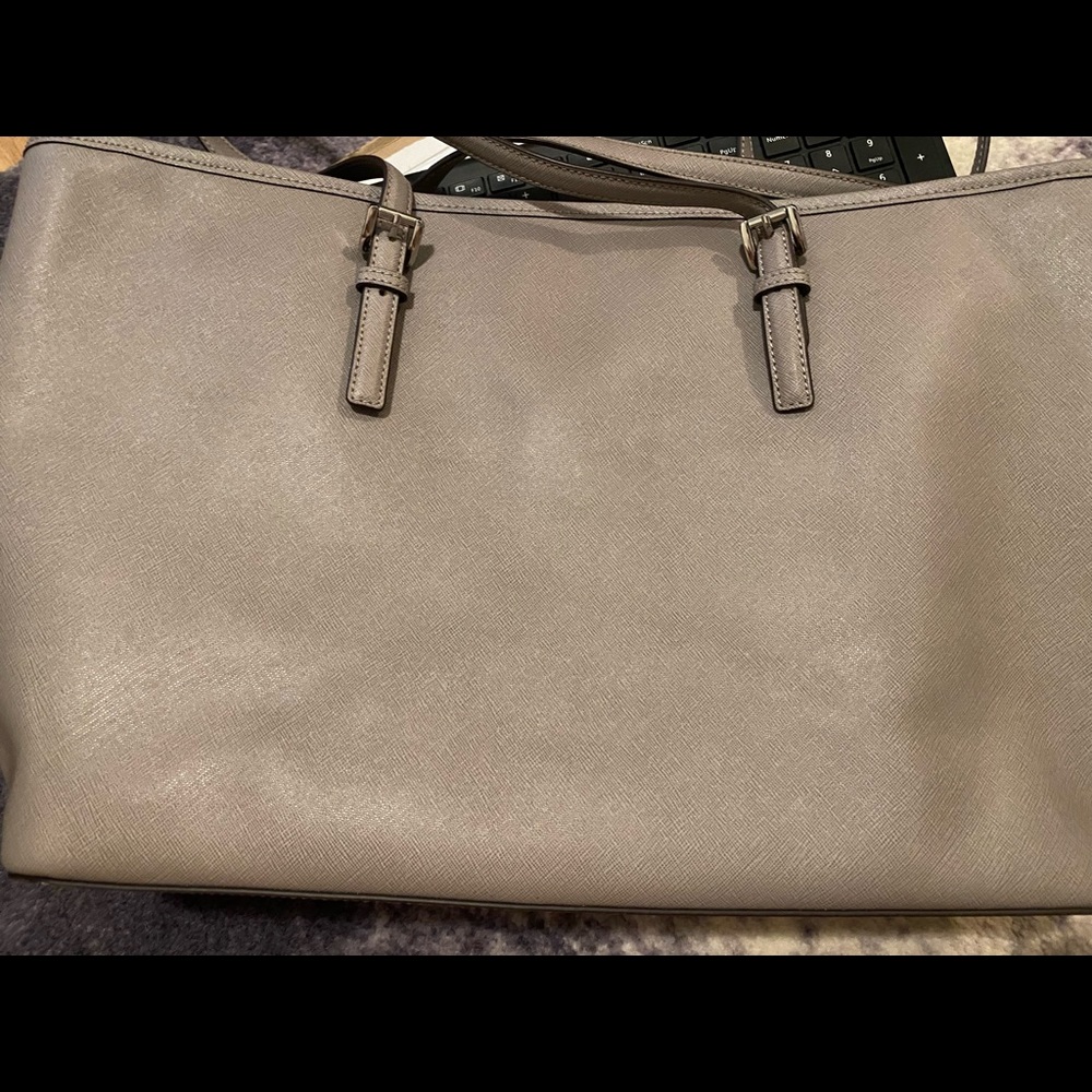 Michael Kors Dark Gray Multi-Function Tote - image 7